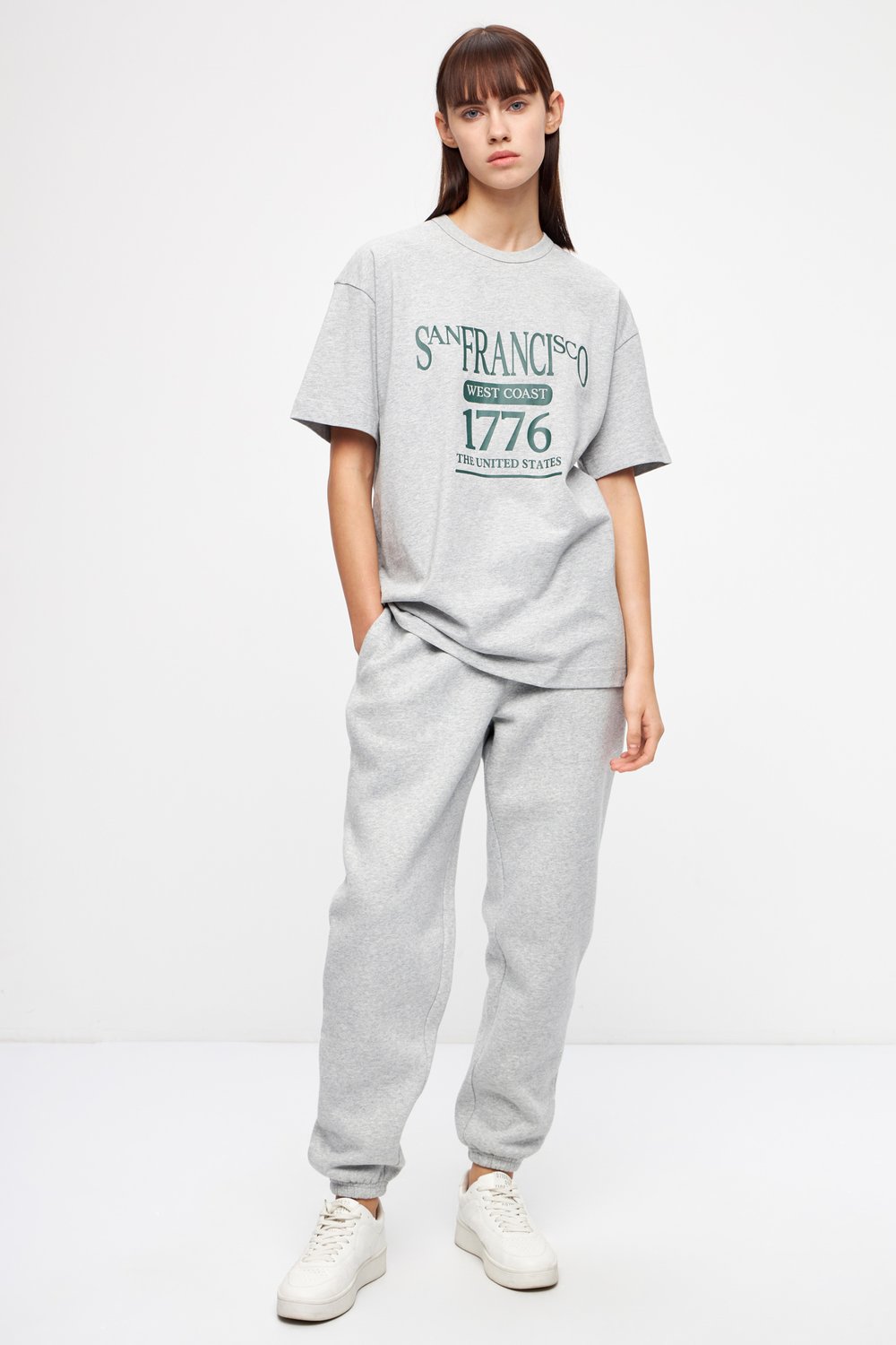 Футболка oversize с принтом