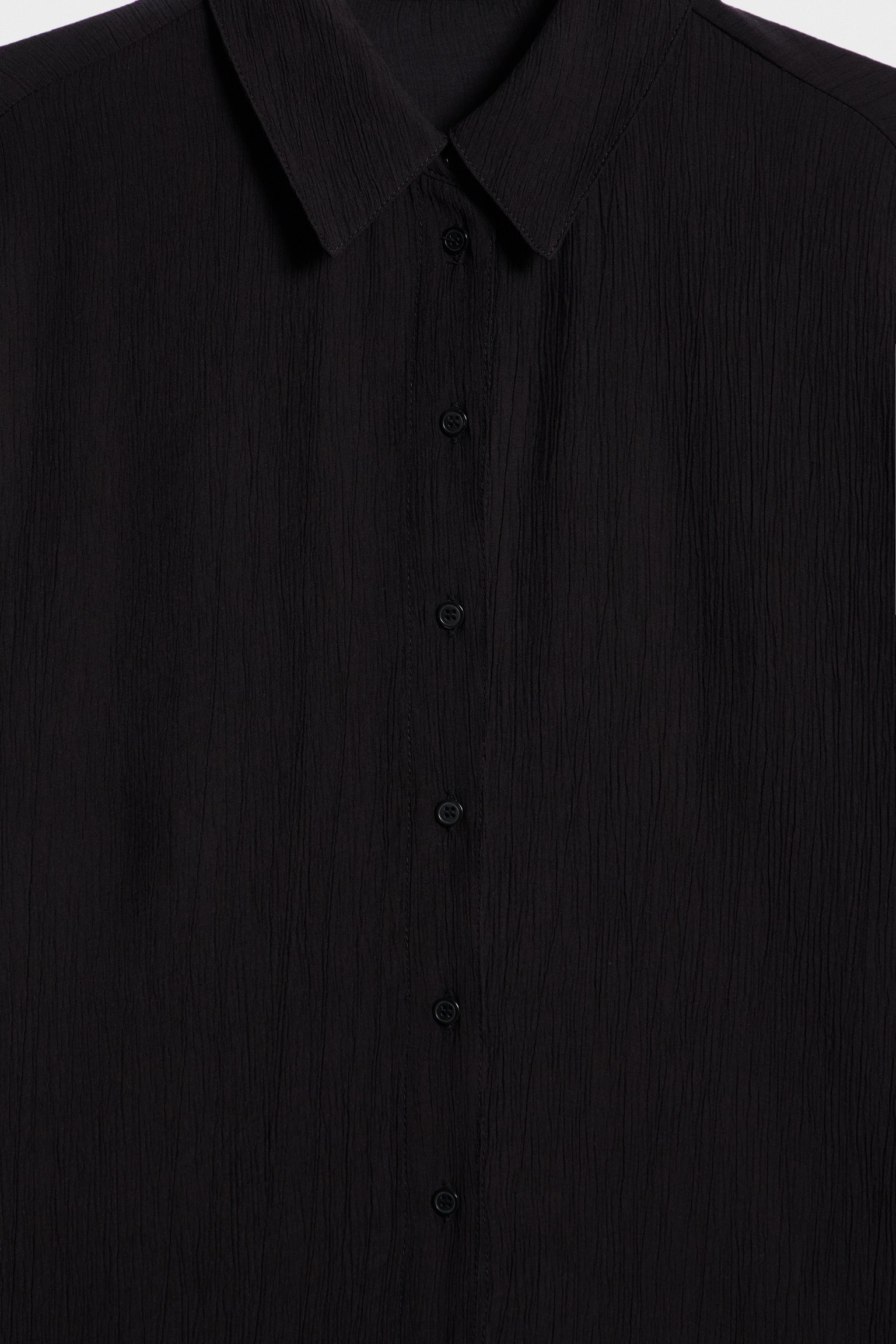 Рубашка из вискозы с мятым эффектом
